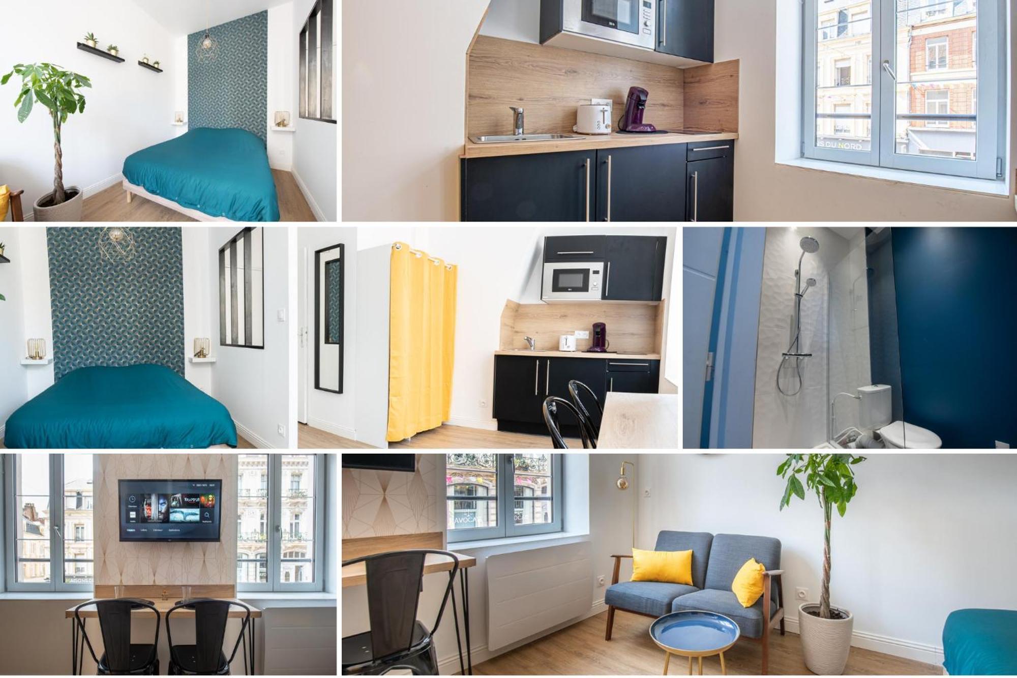 Au Nouveau Boulonnais - 4 Appartements Charmants Pour Couples, Familles Et Groupe D'Amis, Vieille Ville Et Centre Ville De Boulogne Sur Mer Buitenkant foto
