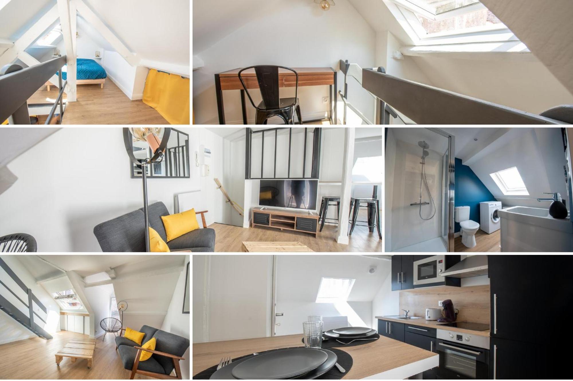 Au Nouveau Boulonnais - 4 Appartements Charmants Pour Couples, Familles Et Groupe D'Amis, Vieille Ville Et Centre Ville De Boulogne Sur Mer Buitenkant foto