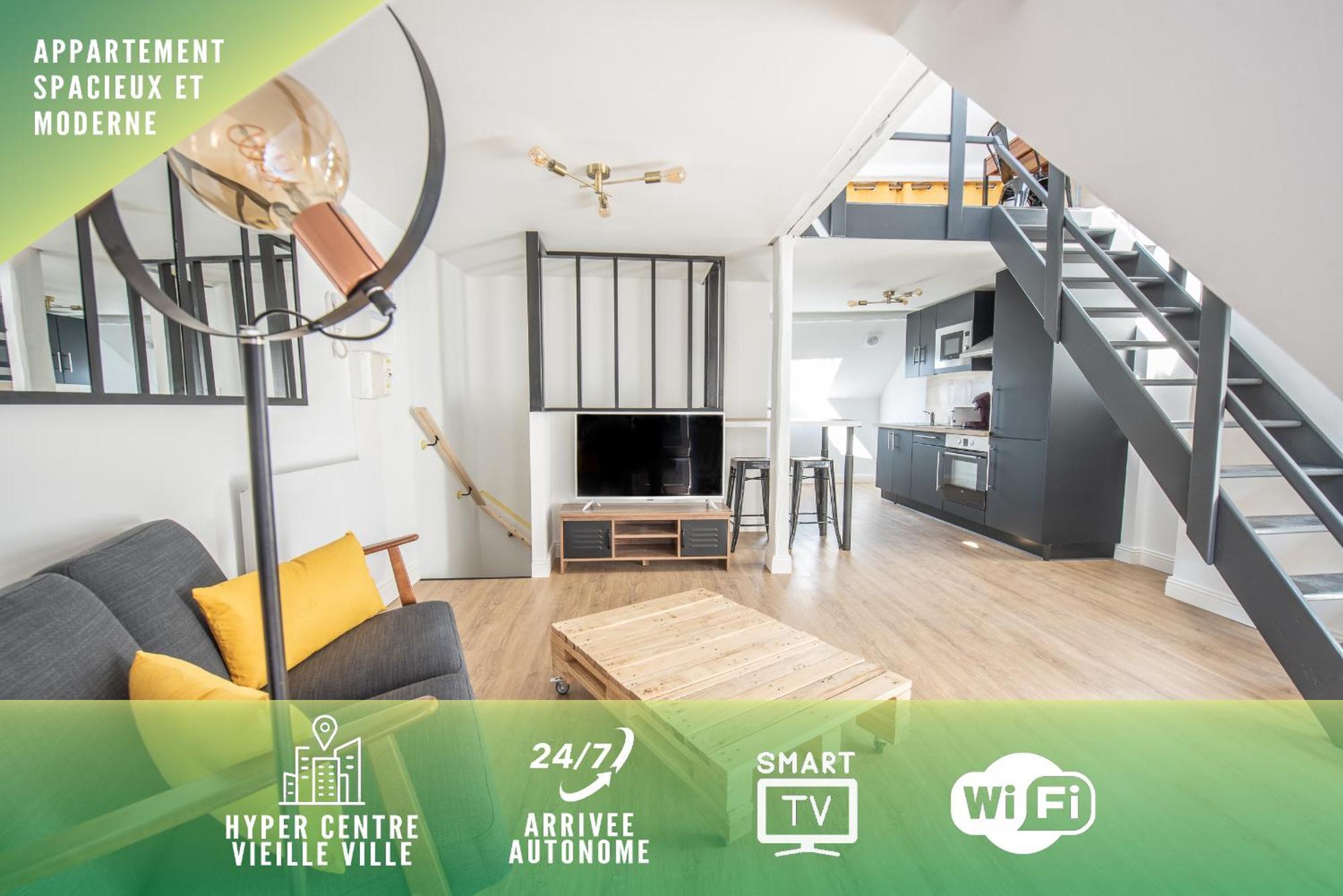 Au Nouveau Boulonnais - 4 Appartements Charmants Pour Couples, Familles Et Groupe D'Amis, Vieille Ville Et Centre Ville De Boulogne Sur Mer Buitenkant foto